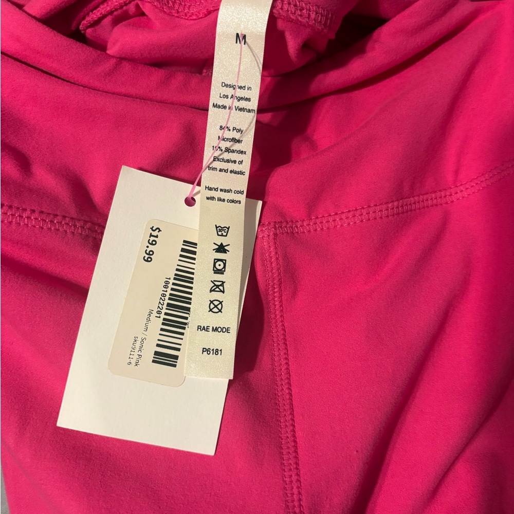 Vibrant Pink Hoodie